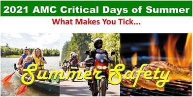 Graphic of AMC Summer Safety Campaign